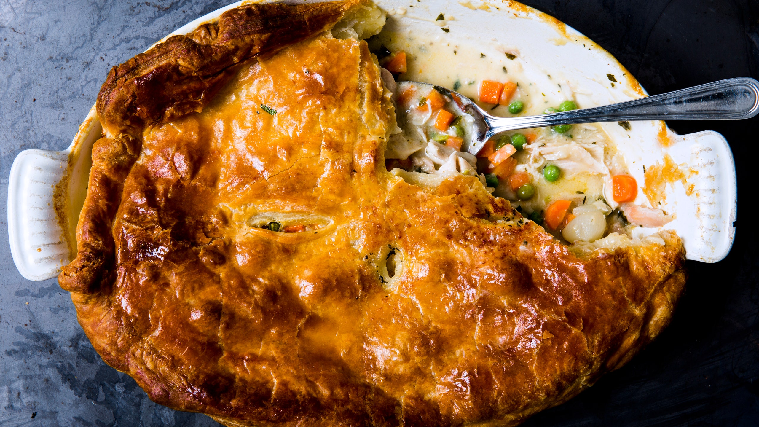 Fast Chicken Pot Pie