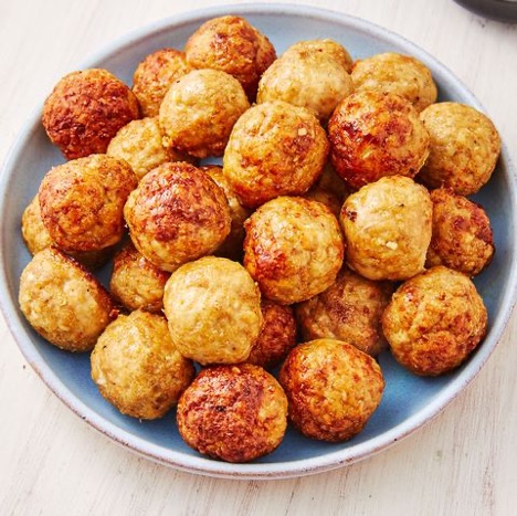 Cumin Spiced Chicken Meatballs