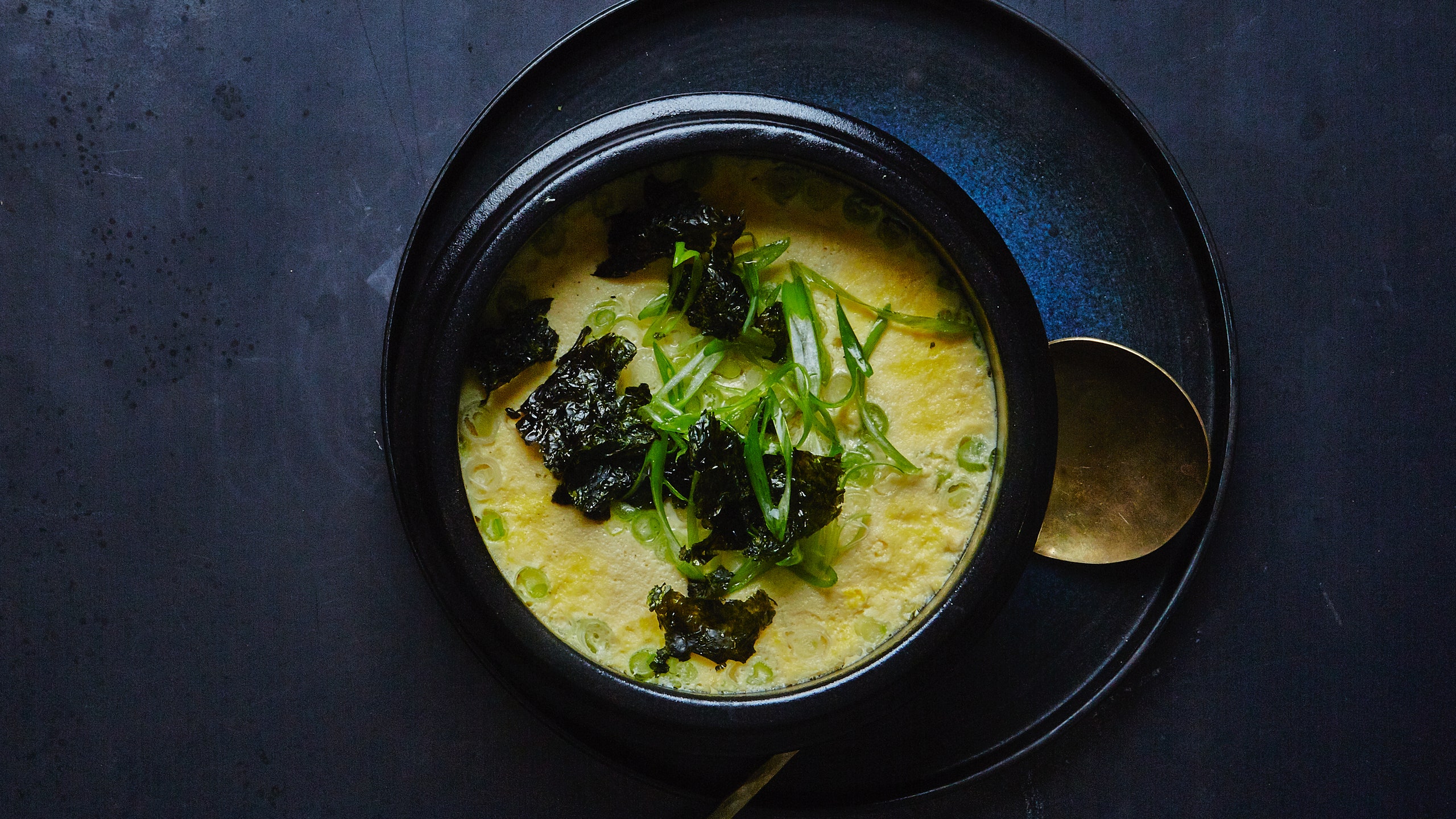 Dashi-Steamed Egg Custard