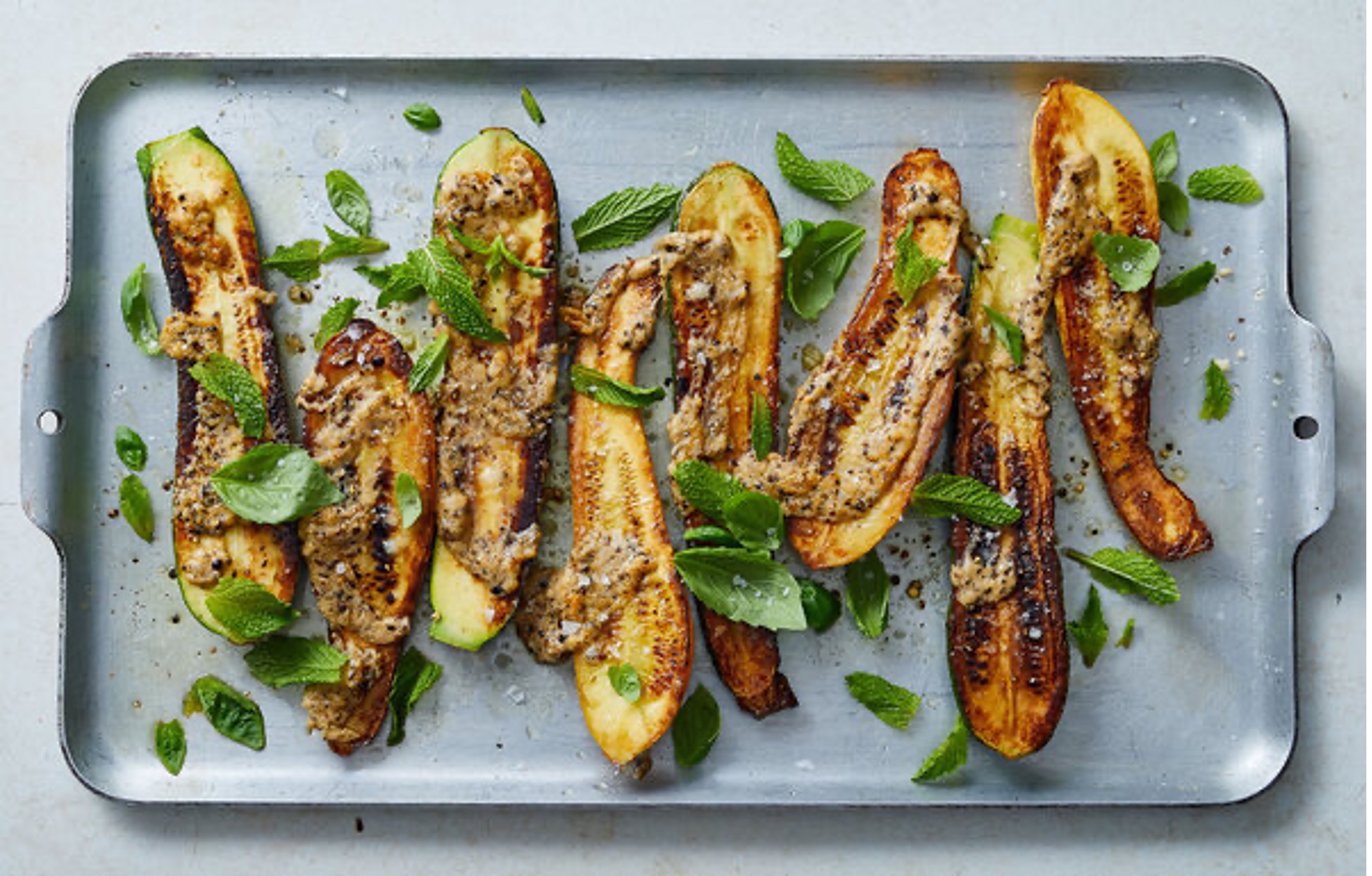 Seared Zucchini With Black Pepper and Parmesan